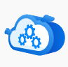 Cloud infrastructure with gears