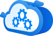 Cloud infrastructure with gears